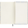 Еженедельник MOLESKINE LE PRESCIOUS & ETHICAL SILK 130х210 мм недатированный, обложка текстиль, 240 стр., синий DHUND12PSILK3ABOX